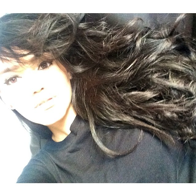 Damaris Lopez taking a selfie