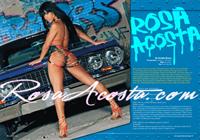 Rosa Acosta in a bikini - ass