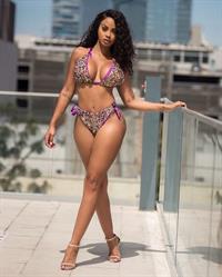 Ana Montana in a bikini