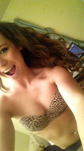 Anonymous in a bikini taking a selfie