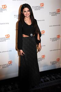 Selena Gomez Alliance for Children's Rights Dinner in Beverly Hills 3/7/13 