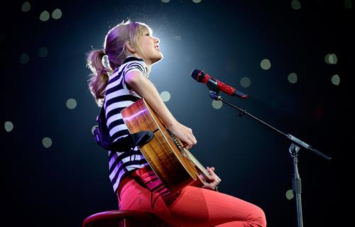 Taylor Swift In Concert at the Prudential Center in Newark, New Jersey on The RED Tour Mar. 27, 2013 