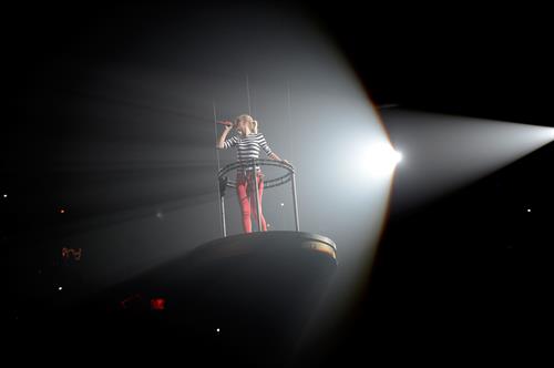 Taylor Swift In Concert at the Prudential Center in Newark, New Jersey on The RED Tour Mar. 27, 2013 
