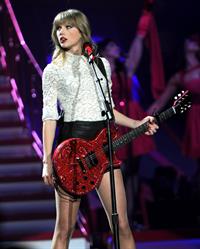 Taylor Swift In Concert at the Prudential Center in Newark, New Jersey on The RED Tour Mar. 27, 2013 