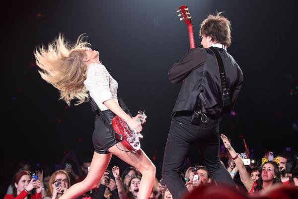 Taylor Swift In Concert at the Prudential Center in Newark, New Jersey on The RED Tour Mar. 27, 2013 