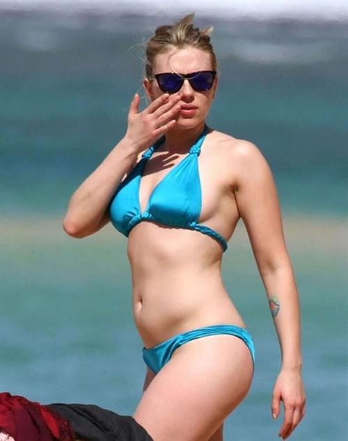 Scarlett Johansson in a bikini