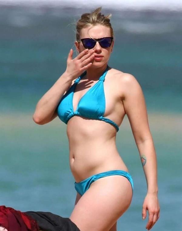 Scarlett Johansson in a bikini