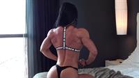 Viktoriia Pohribniak in a bikini