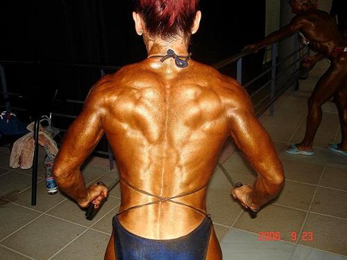 Natatliia Dichkovska in a bikini