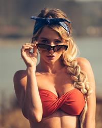 Sara Jean Underwood in a bikini