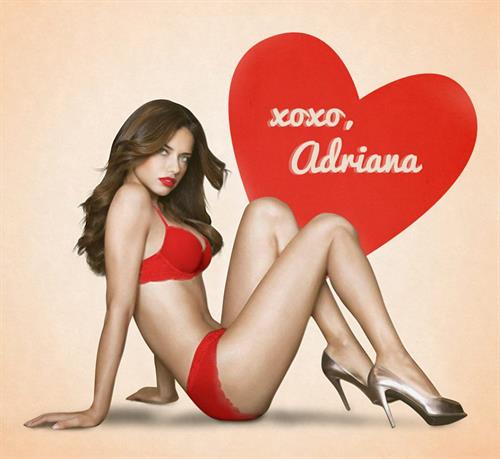 Adriana Lima in lingerie