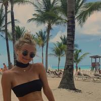 Natalie E in a bikini