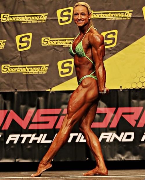 Carla Marquardt in a bikini