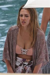 Jessica Alba in a bikini