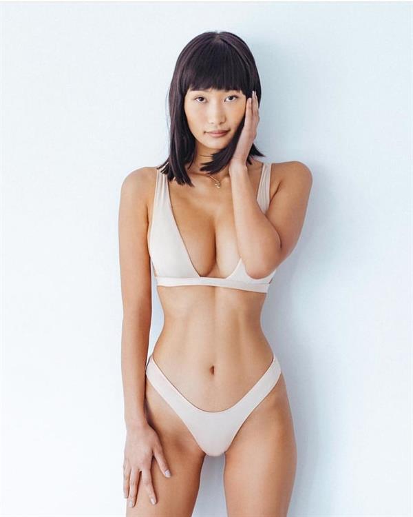 Miki Hamano in a bikini