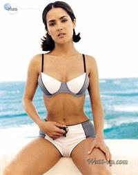 Salma Hayek in a bikini
