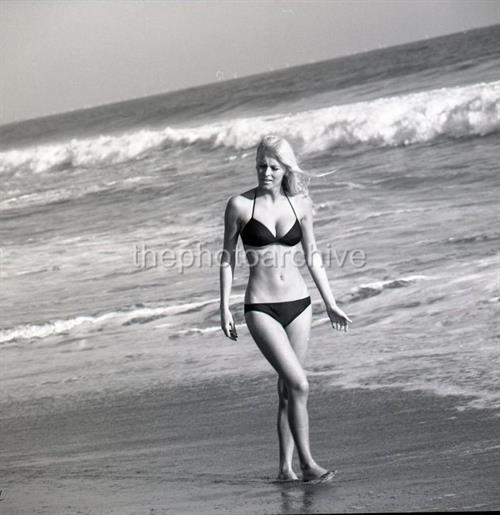 Liv Lindeland in a bikini