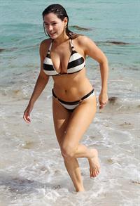 Kelly Brook in a bikini