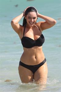 Kelly Brook in a bikini