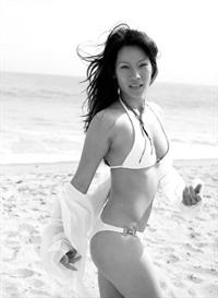 Lucy Liu in a bikini