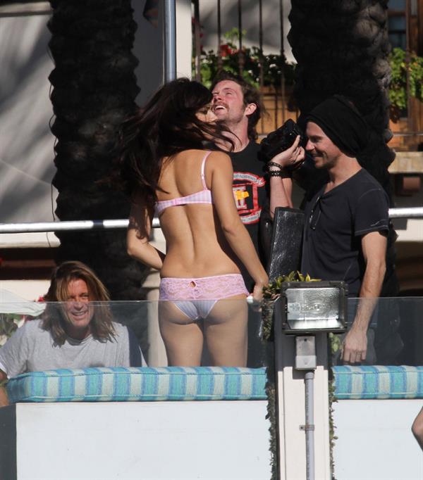 Adriana Lima in a bikini - ass