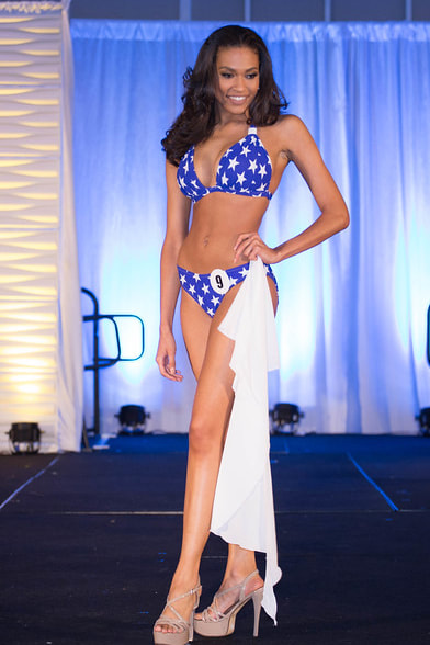 Bryce Armstrong in a bikini