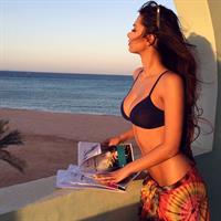 Helga Lovekaty in a bikini