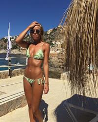 Victoria bath in a bikini