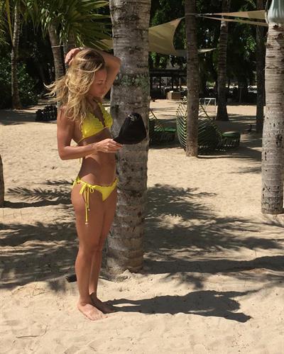 Anonymous in a bikini