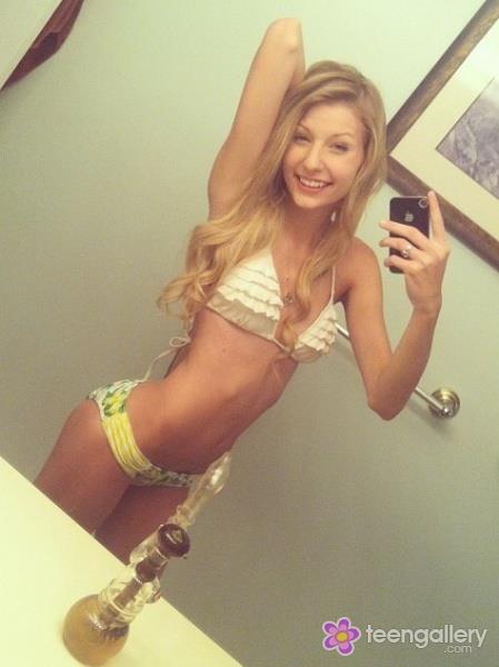 Anonymous in a bikini