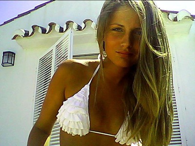 Alexandra pallvid in a bikini