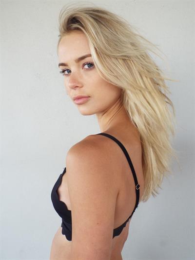 Amber Davis in lingerie