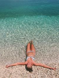 Anonymous in a bikini