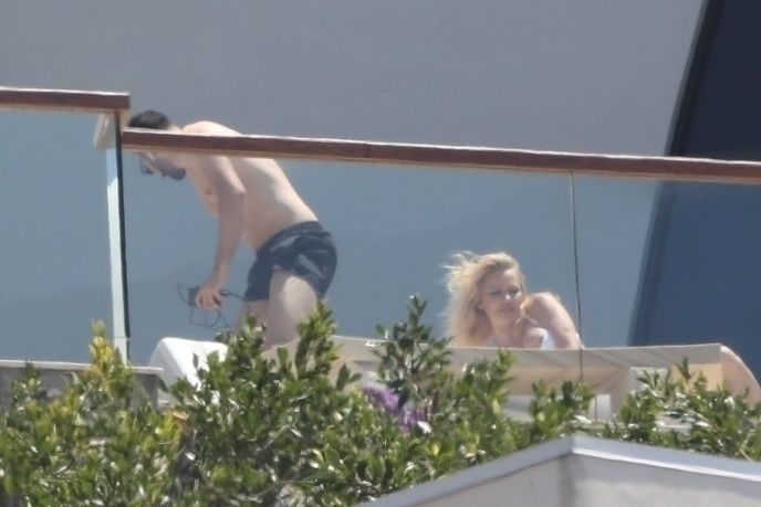 Pamela Anderson Bikini Pictures Pamela Anderson nip slip in a sexy bikini seen by paparazzi.
