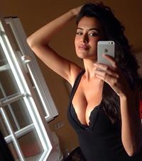 Eva Padlock taking a selfie