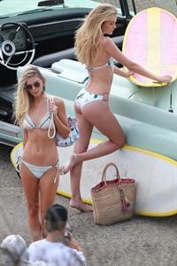 Danielle Knudson in a bikini