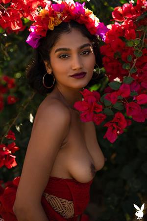 Angel Constance Topless Pictures Angel Constance in the Big Garden