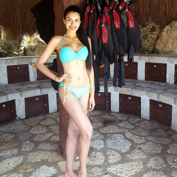 Kristal Silva in a bikini