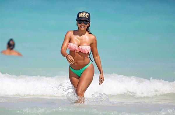 Vida Guerra in a bikini