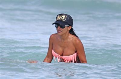 Vida Guerra in a bikini
