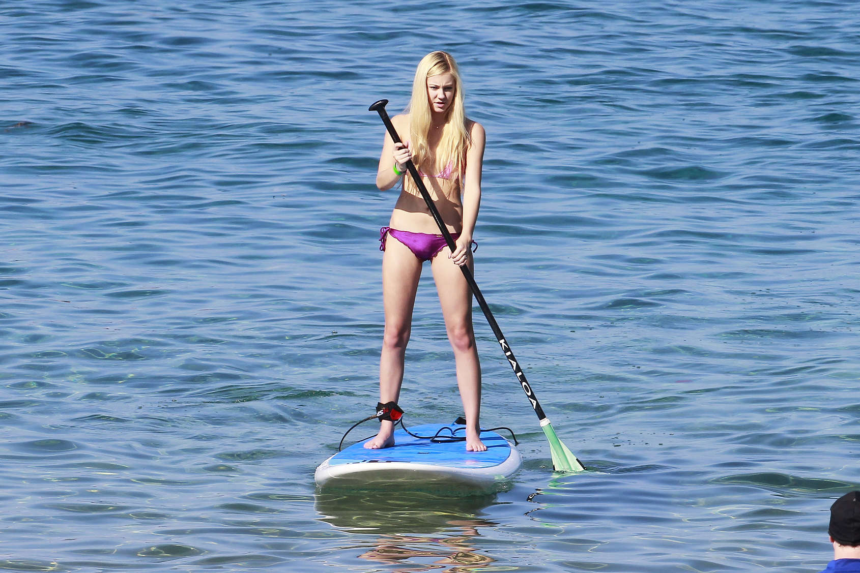 Ava Sambora in a bikini