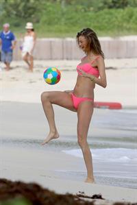 Behati Prinsloo in a bikini