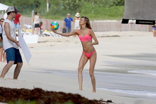 Behati Prinsloo in a bikini