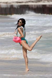 Sara Sampaio in a bikini