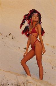 Kimberley Garner in a bikini