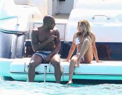 Sylvie van der Vaart in a bikini