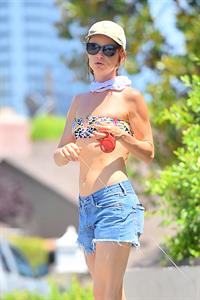 Juliette Lewis in a bikini