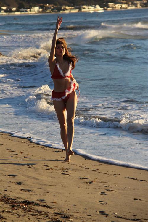 Blanca Blanco in a bikini