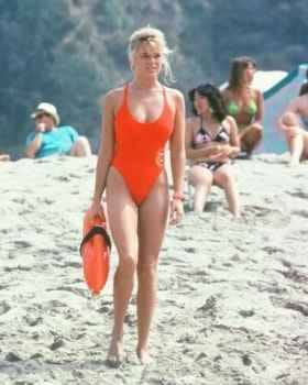 Erika Eleniak in a bikini