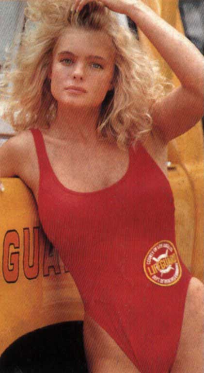 Erika Eleniak in a bikini